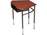 Adjustable Collaboration Table, Triangle, Laminate Top, 28x36x20