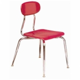 Hard Plastic Stacking Chair 13 Height