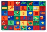 Sequential Seating Literacy Rug    6' X 9' Rectangle