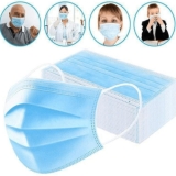 Wholesale 3 Ply Disposable Protection Masks, 50/case