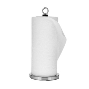 Silver Ring Paper Towel Holder