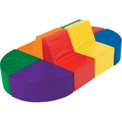 SoftZone 8Piece Toddler Sectional