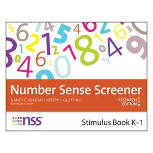 Number Sense Screener (NSS) Set, K1, Research Edition