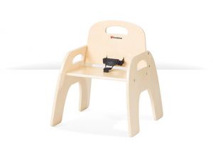 Simple Sitter Chair 11 Seat Height , Natural, 16.75 L x 18.5 W x 20.75 H