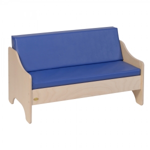 Sofa - Blue Cushions