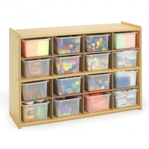 Value Line Multi-Section Storage with Clear Trays