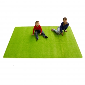 Green Solid - Rectangular Small Carpet