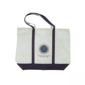 Tote Bag : Teachers Change the World One Child at a Time