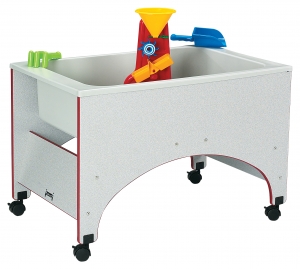 Rainbow Accents Space Saver Sensory Table Blue