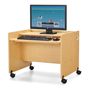 MapleWave Enterprise Single Computer Desk